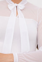 Bluzka z wiązaniem przy dekolcie Ramira