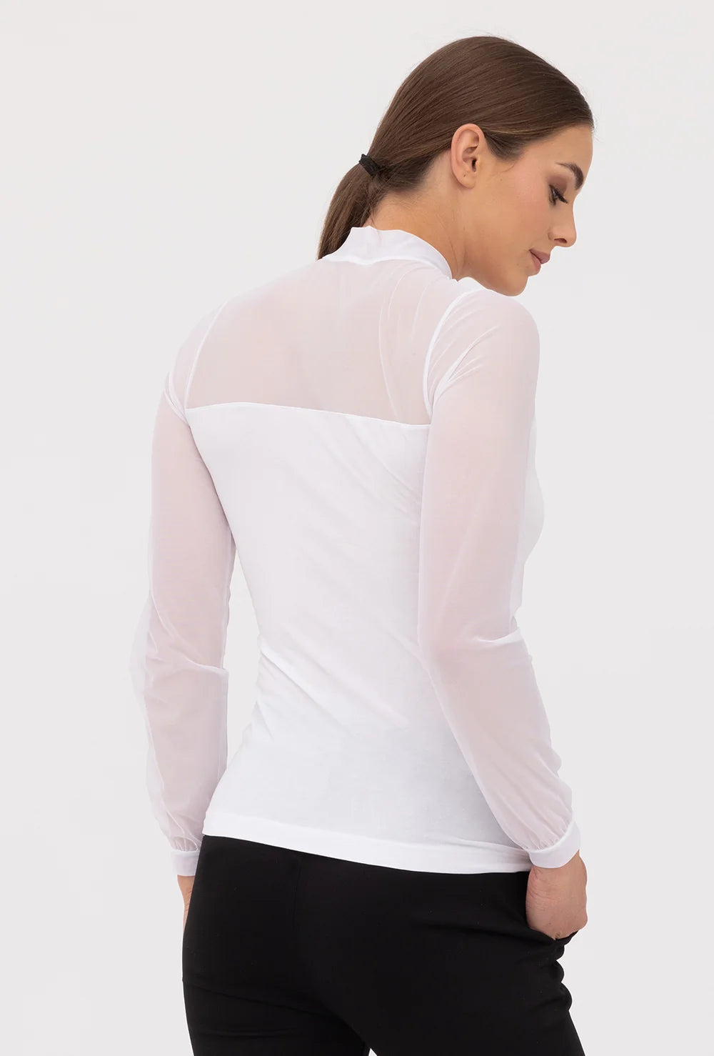 Bluzka z wiązaniem przy dekolcie Ramira - Gatta