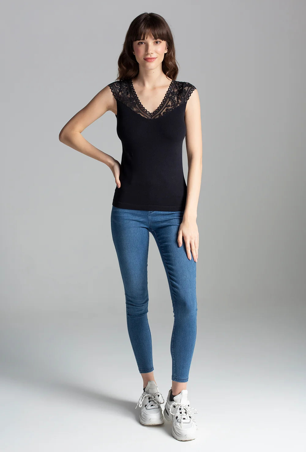 Dopasowana bluzka z modalu Misabel - Gatta