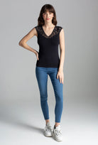 Dopasowana bluzka z modalu Misabel