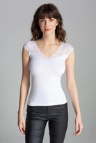 Dopasowana bluzka z modalu Misabel