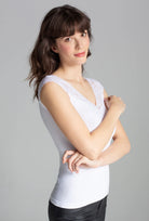 Dopasowana bluzka z modalu Misabel