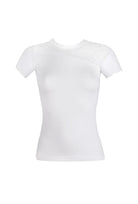 T-shirt z koronkowym wykończeniem Bravo