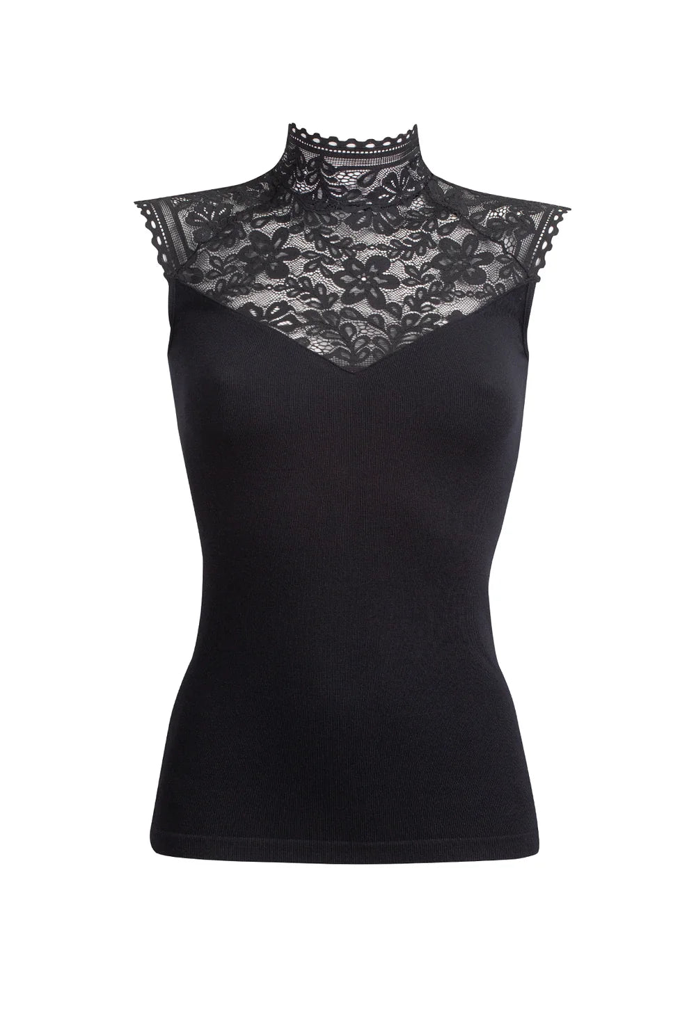 Golf wykończony koronką Agustina - Gatta