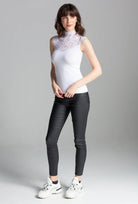 Golf wykończony koronką Agustina