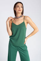 Bluzka na cienkich ramiączkach cami Loreli