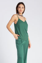 Bluzka na cienkich ramiączkach cami Loreli