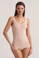 Tank top na grubych ramiączkach  Q-Eko