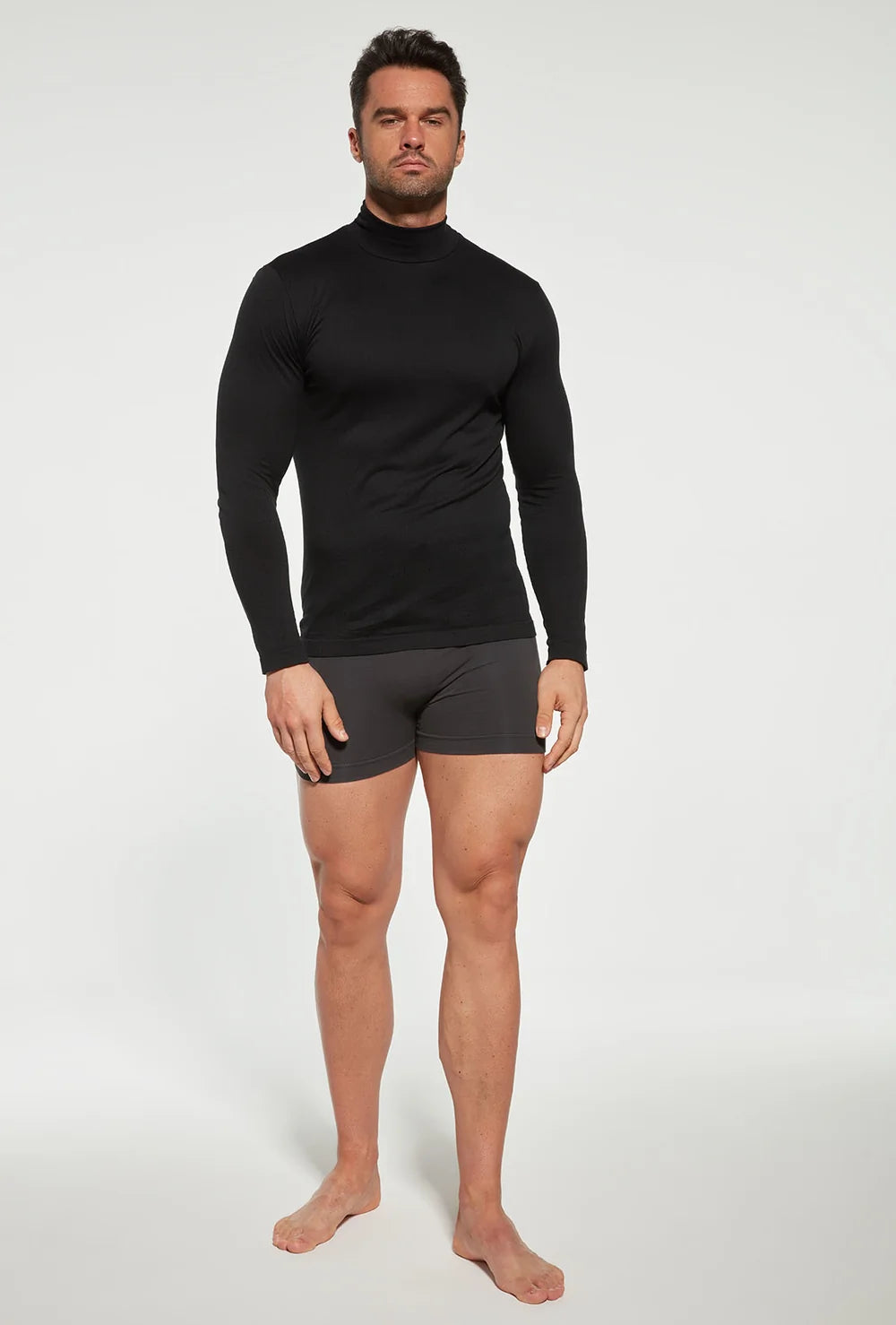 Czarny półgolf męski Keep Hot - Gatta