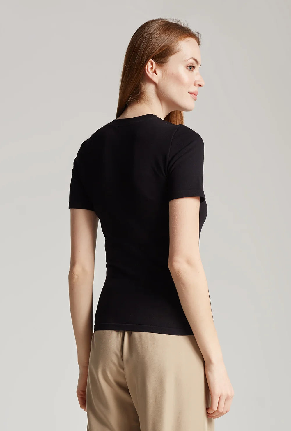 T-shirt z wiskozy Narciso - Gatta