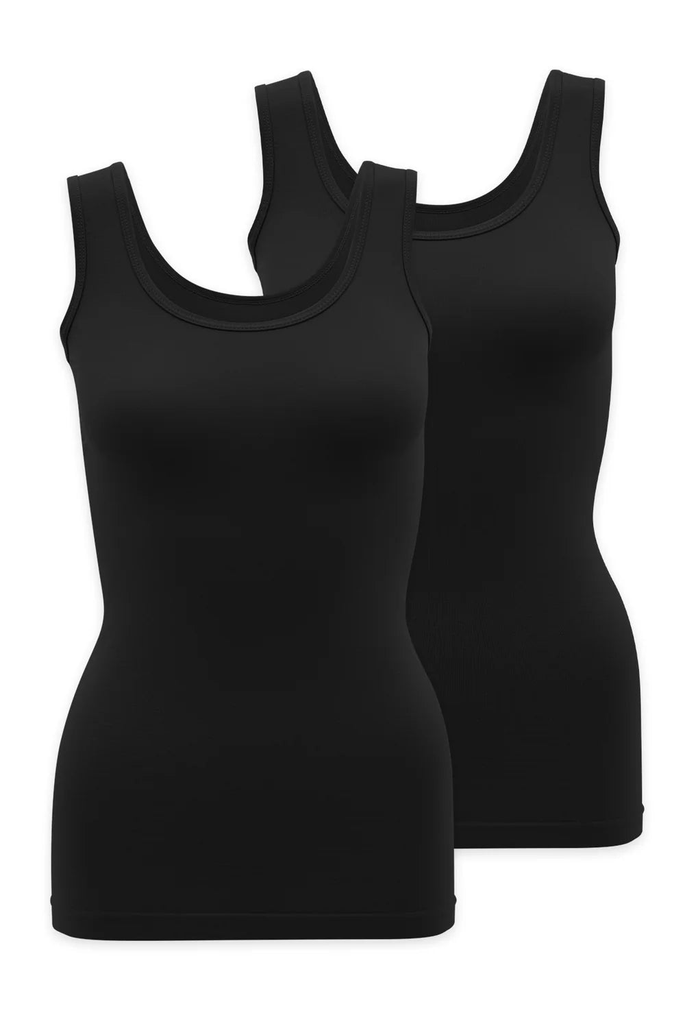 2-pak koszulek Tank top na grubych ramiączkach Q-Eko - Gatta