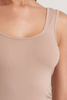 2-pak koszulek Tank top na grubych ramiączkach Q-Eko