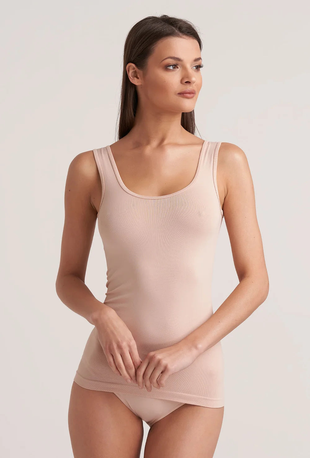 2-pak koszulek Tank top na grubych ramiączkach Q-Eko - Gatta