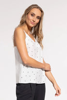 Bluzka na cienkich ramiączkach Doti