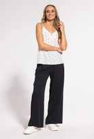 Bluzka na cienkich ramiączkach Doti