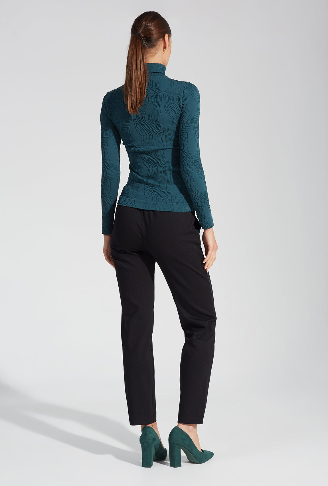 Proste czarne spodnie Janelle - Gatta