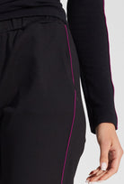 Proste czarne spodnie Janelle