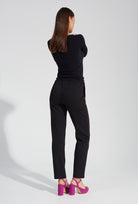 Proste czarne spodnie Janelle