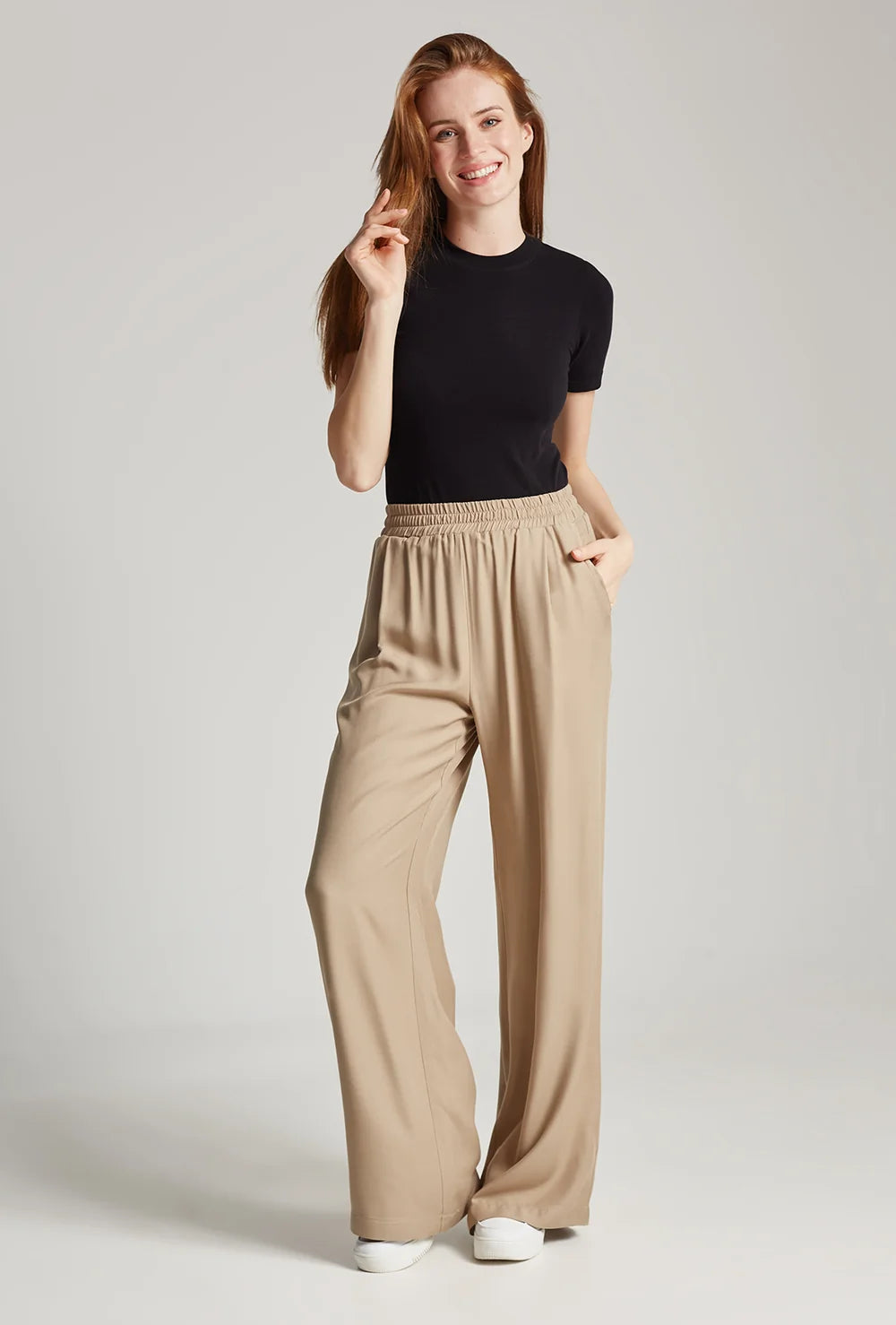 Spodnie z szerokimi nogawkami Leni - Gatta