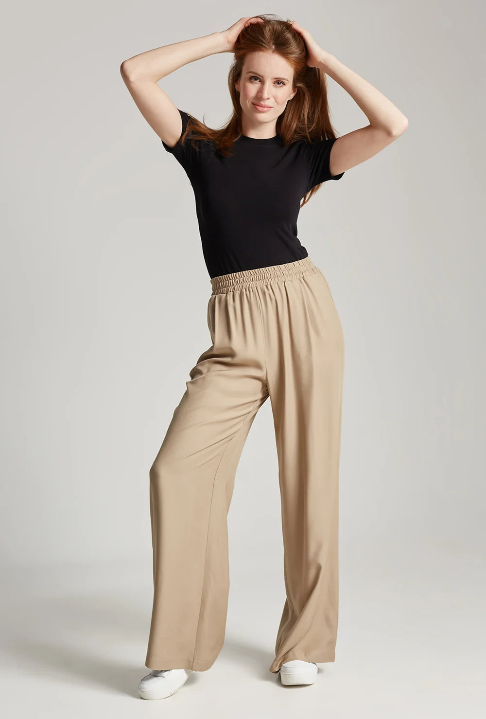 Spodnie z szerokimi nogawkami Leni - Gatta