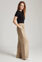 Spodnie z szerokimi nogawkami Leni