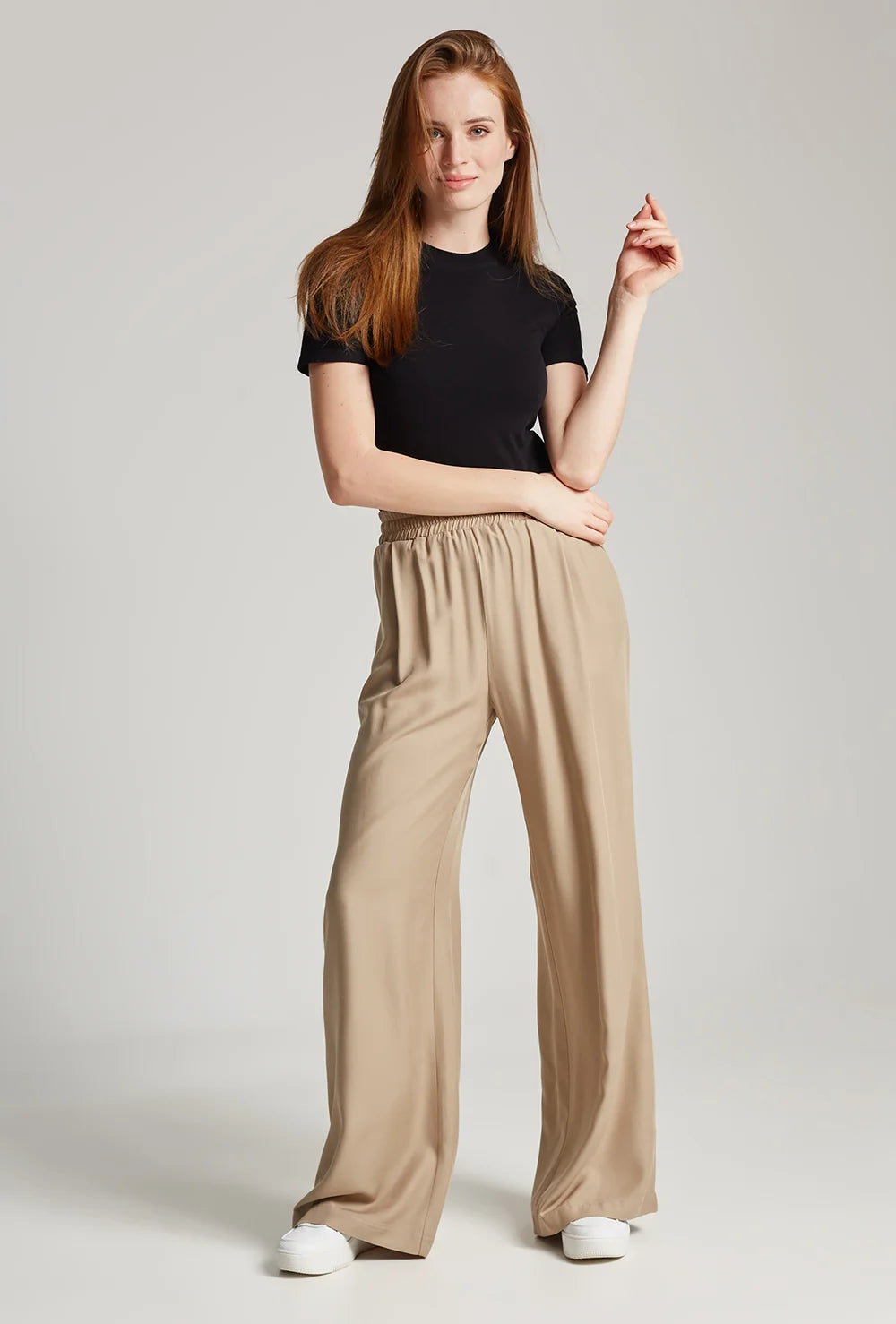 Spodnie z szerokimi nogawkami Leni - Gatta