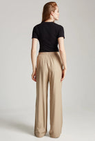 Spodnie z szerokimi nogawkami Leni