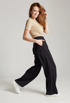 Spodnie z szerokimi nogawkami Leni