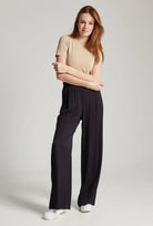 Spodnie z szerokimi nogawkami Leni