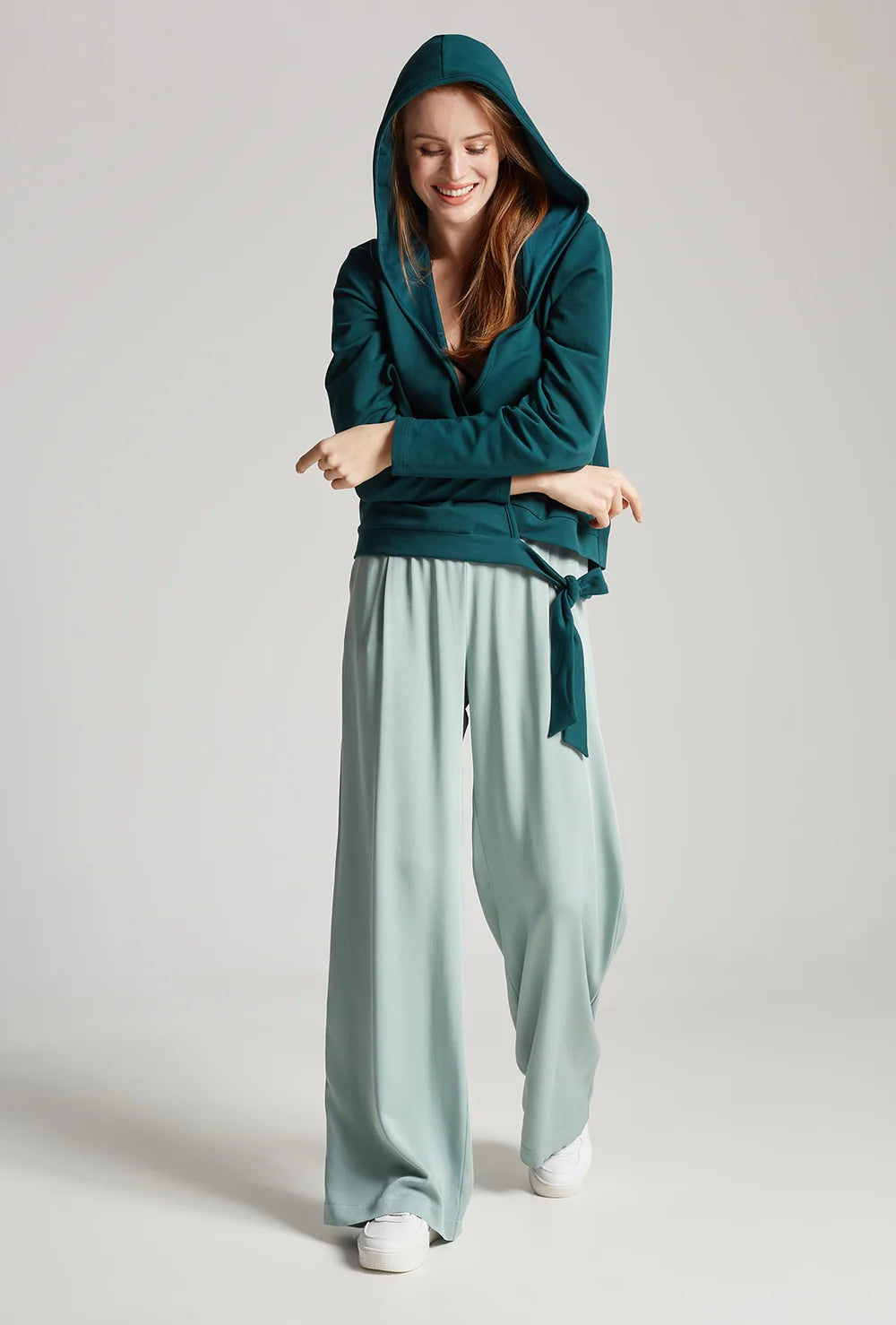 Spodnie z szerokimi nogawkami Leni - Gatta