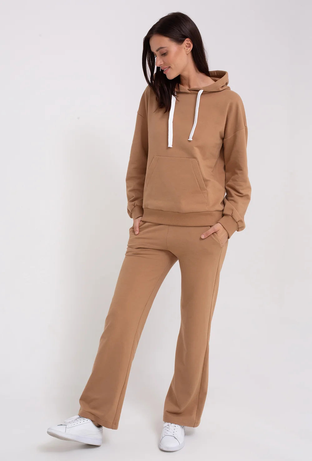 Spodnie dresowe z prostą nogawką Comfort - Gatta