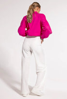 Spodnie z szeroką nogawką Cotia