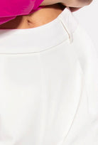 Spodnie z szeroką nogawką Cotia