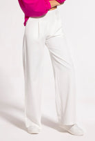 Spodnie z szeroką nogawką Cotia