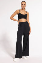 Spodnie z wiskozy Leni