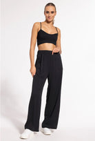 Spodnie z wiskozy Leni