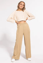 Spodnie z wiskozy Leni