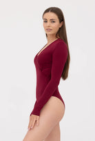 Kopertowe body z wiskozy Constanza