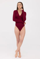 Kopertowe body z wiskozy Constanza