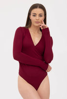 Kopertowe body z wiskozy Constanza