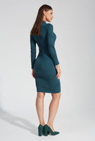 Dopasowana sukienka ze stójką Flow Golf