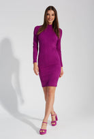 Dopasowana sukienka ze stójką Flow Golf