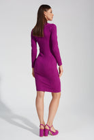 Dopasowana sukienka ze stójką Flow Golf