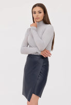 Spódniczka z ekoskóry Claudia