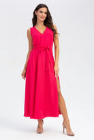 Sukienka z wiskozy Tosca