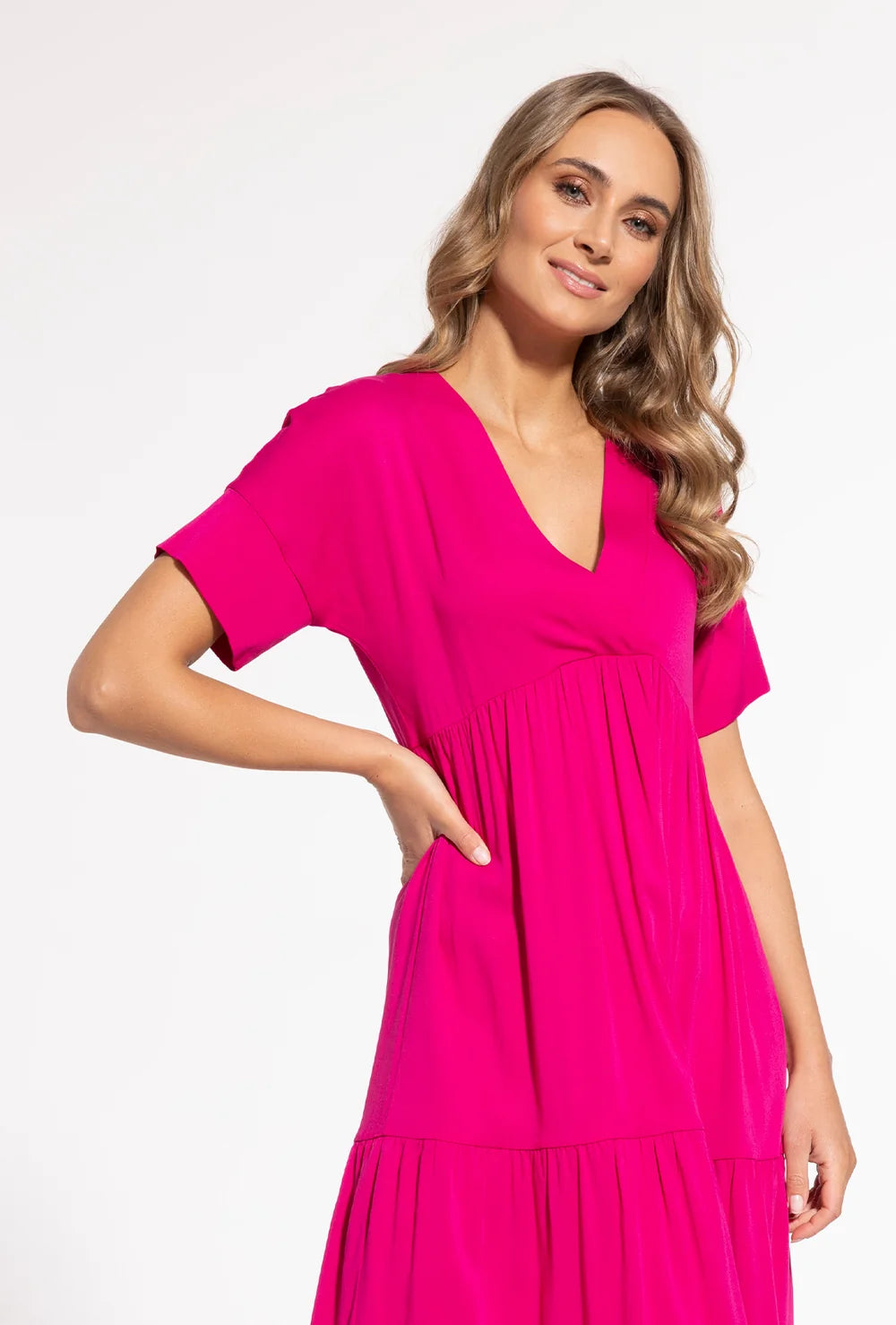 Luźna sukienka z krótkim rękawem Kim - Gatta