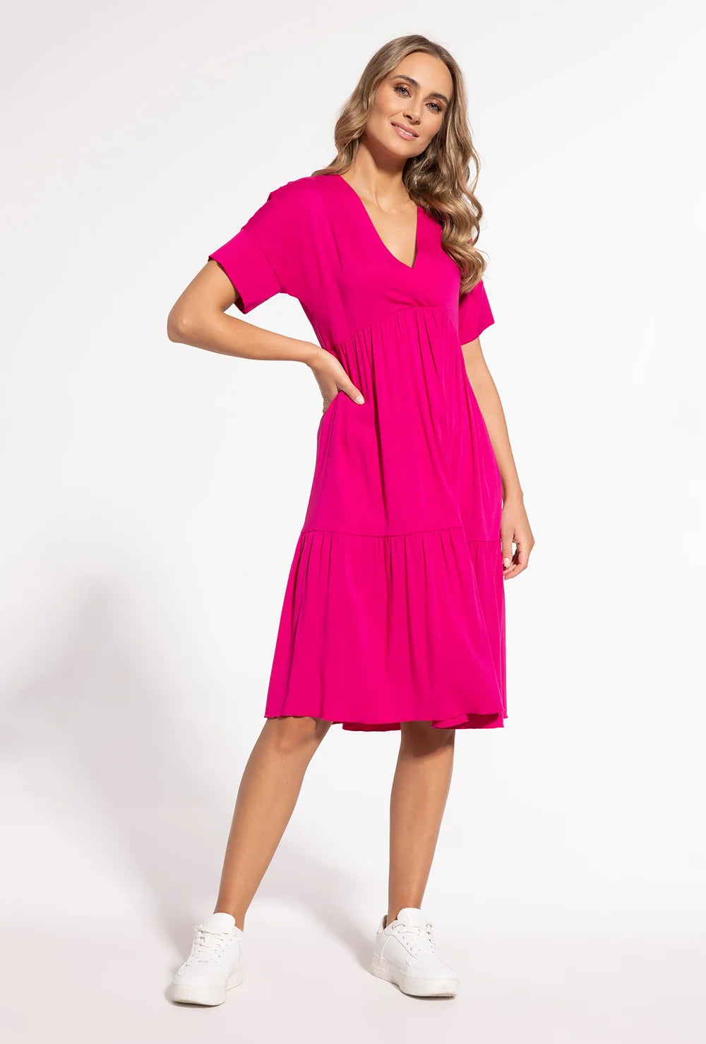 Luźna sukienka z krótkim rękawem Kim - Gatta