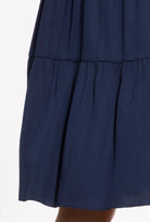 Luźna sukienka z krótkim rękawem Kim