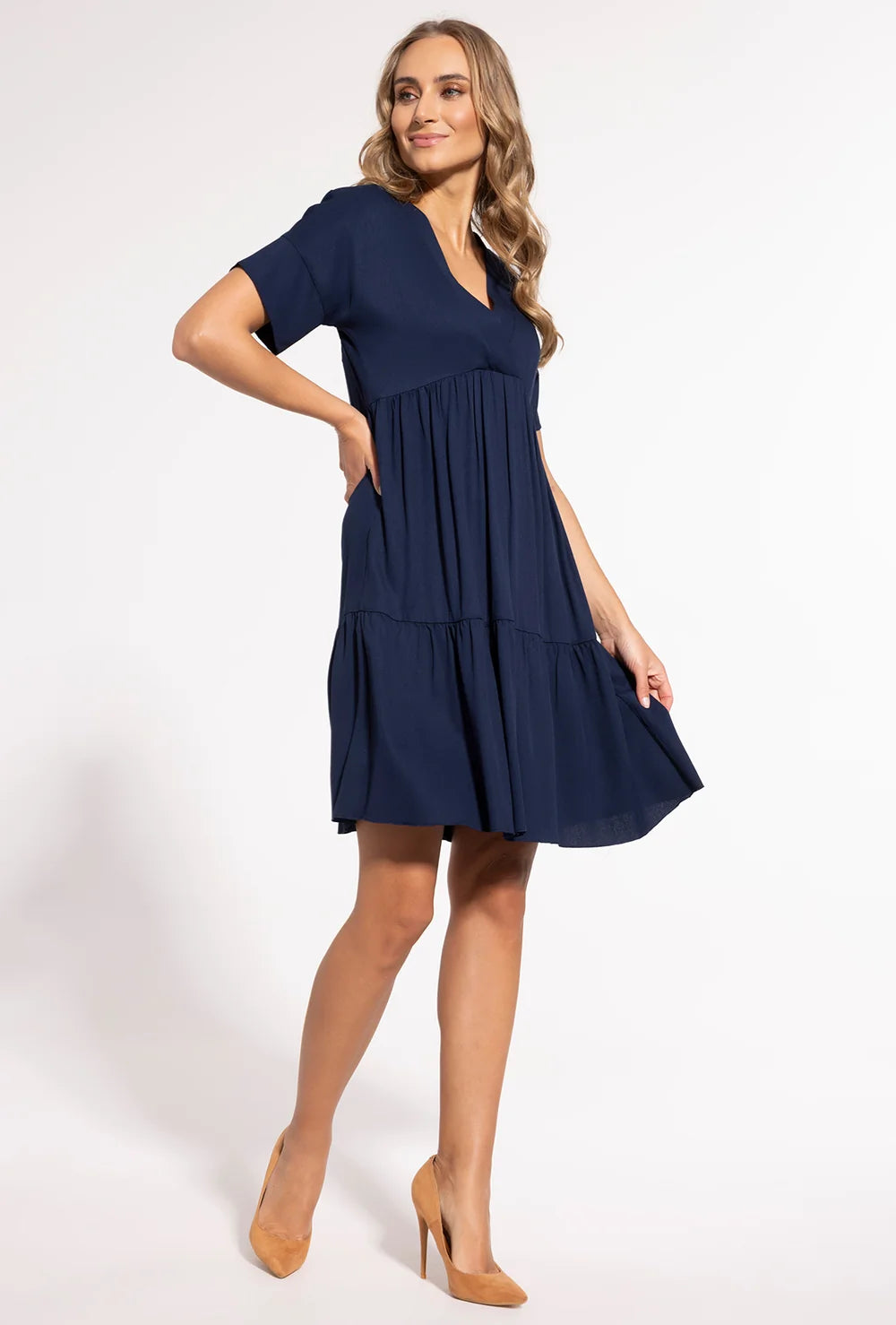 Luźna sukienka z krótkim rękawem Kim - Gatta