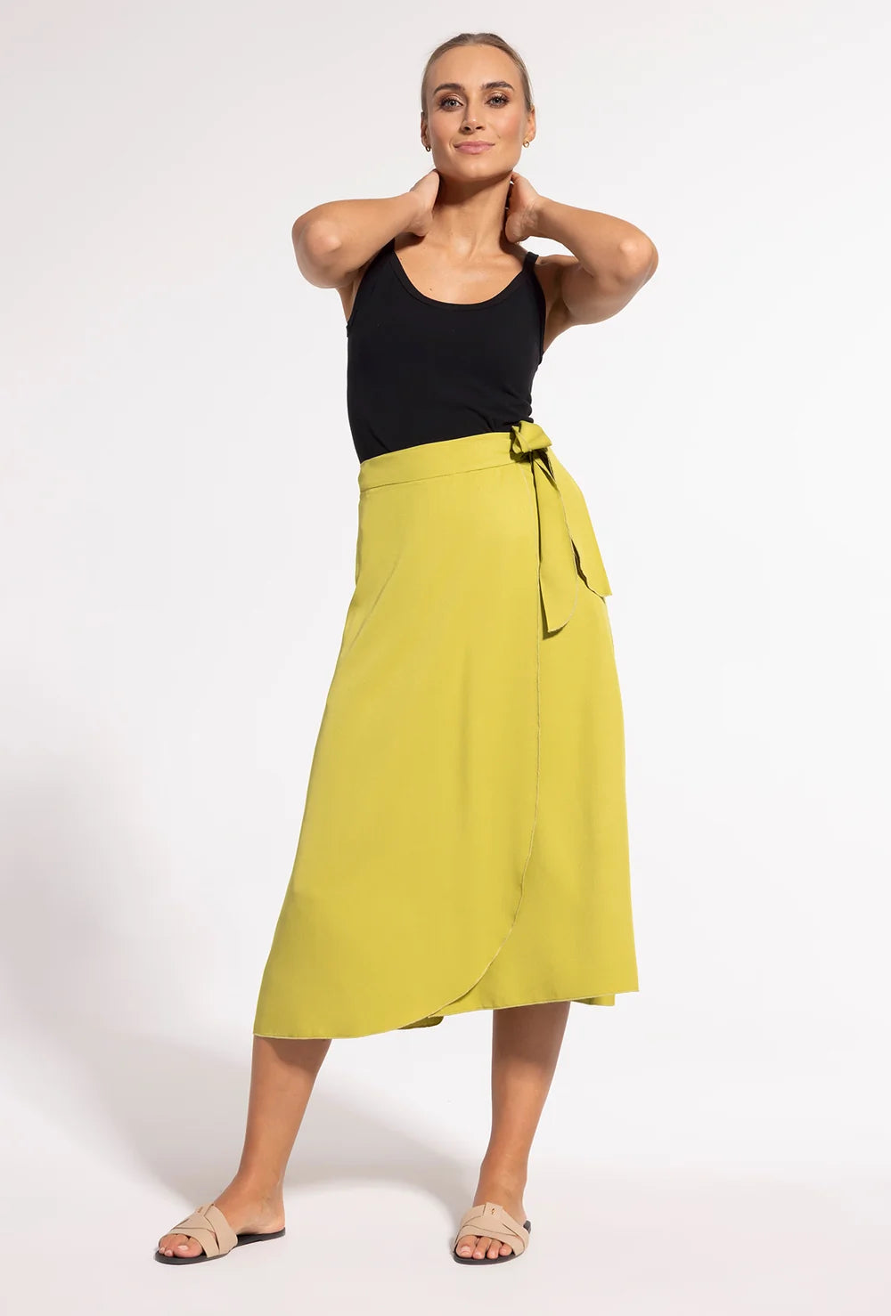 Spódnica z wiązaniem Natia - Gatta